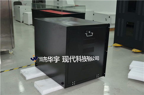 我司21號發貨浙江，為浙江某公司提供定制款恒溫恒濕戶外投影儀安裝柜(圖3)