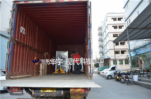 我司21號發貨浙江，為浙江某公司提供定制款恒溫恒濕戶外投影儀安裝柜(圖4)